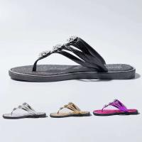 Chanclas de verano Eva con suela gruesa y forro de cuero para un estilo cómodo, manteniendo la moda al día. - details 10