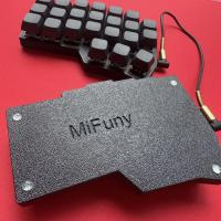 Teclado Corne V4 Spilt negro con cable, modo único, intercambio en caliente, teclado con bocina, RGB personalizado, VIAL, Kit de teclado ergonómico, accesorios para jugadores - details 0