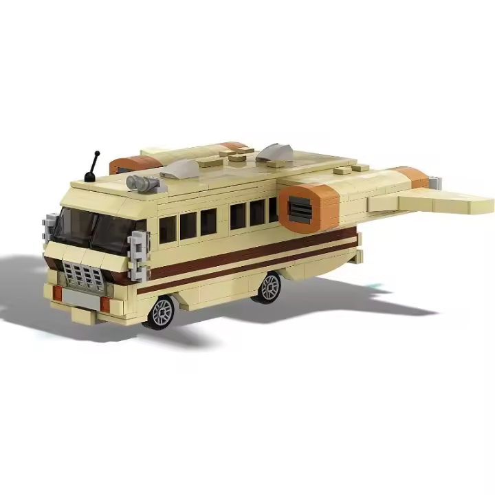 Juego de bloques de construcción de coche para mayores de 12 años, juguete de construcción coleccionable, ladrillos de construcción creativos, Eagle-5 - 1