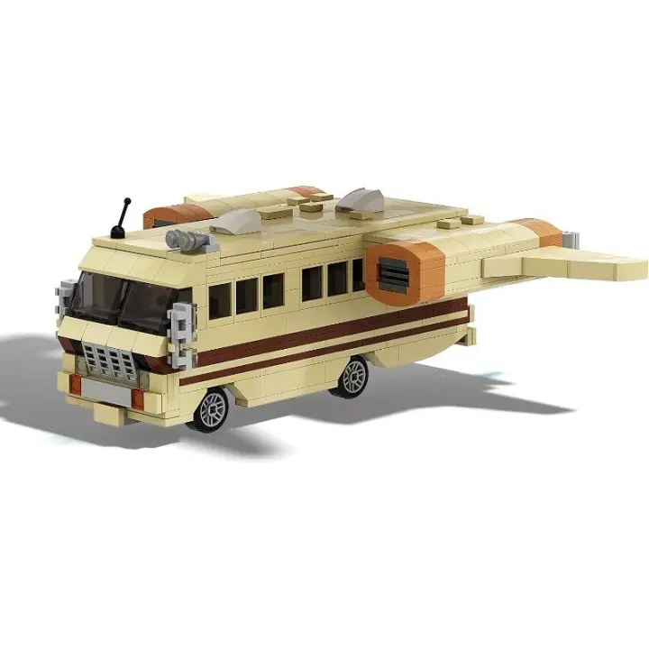 Juego de bloques de construcción de coche para mayores de 12 años, juguete de construcción coleccionable, ladrillos de construcción creativos, Eagle-5 - 1