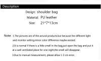 Bolso de Piel para Mujer, Bandolera de alta calidad, a la moda, parusuario - details 0