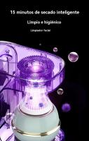radiofrecuencia facial Limpiadores faciales de venta caliente, limpiadores faciales eléctricos de silicona, limpiadores de poros, equipos de masaje y belleza, limpiadores faciales masajeador Cepillo facial eléctrico - details 6