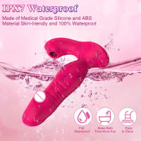 Inserte el vibrador de punto G del pene falso, juguete humano adulto 3 en 1, vibrador portátil para mujer y aplicación de control remoto mariposa pareja juguete sexual herramienta de placer sexual para mujeres - details 5