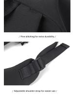 Una mochila de poliéster de 15 pulgadas impermeable de Color sólido Simple para hombres mochila de ordenador para estudiantes de pareja de moda - details 32