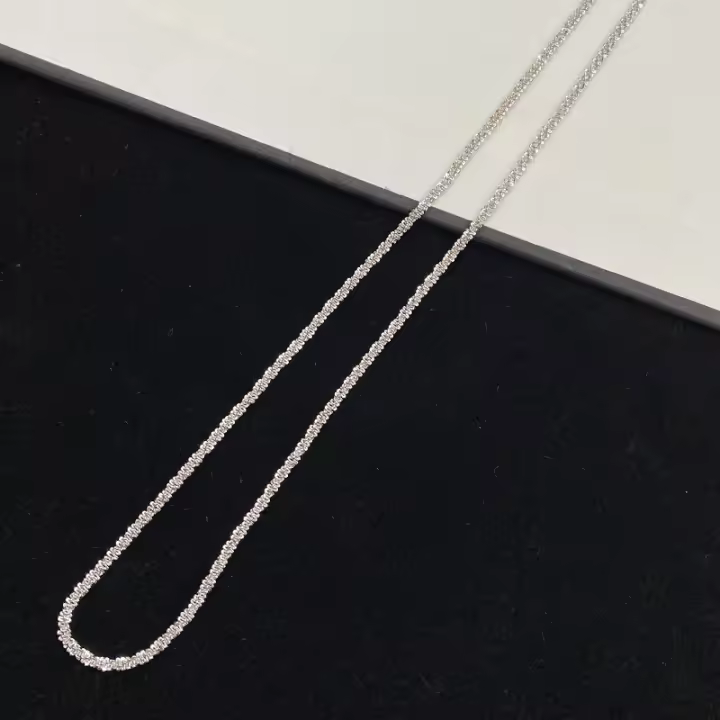 Pendientes y collar de circonio 5A chapados en oro de celebridades de Internet, accesorios nupciales de tres piezas - 1