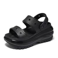 Nimbus Hole zapatos de hombre y mujer de verano negro, suela gruesa para exteriores, pisando mierda, bolsa de cabeza, zapatillas 2025, nuevas sandalias de aumento de altura - details 6