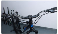 Manillar de Bicicleta de Montaña de Aleación de Aluminio de Alta Curva 55H - details 3