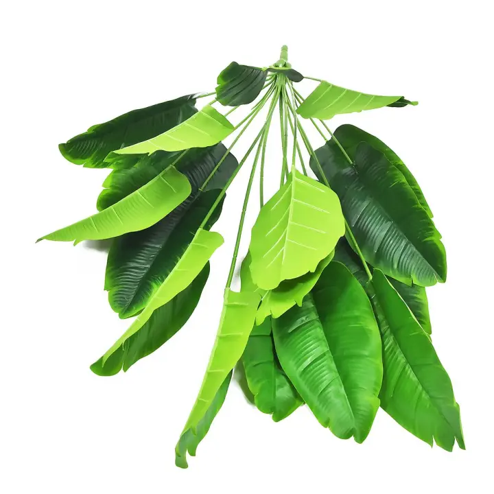 Decoración de boda, planta falsa de vegetación Tropical grande, decoración del hogar, árbol de plátano Artificial, Palma Artificial - 1