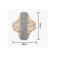 Compresa menstrual absorbente orgánica, reutilizable para evitar fugas de orina, ropa interior lavable, higiene femenina - details 1