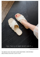 Sandalias De Pescador Tejidas Con Hierba Verano Para Mujer Nuevo Plano Sanya Nicho De Vacaciones De Viaje Zapatos Romanos Franceses - details 23