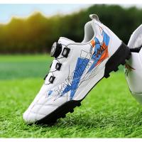 Zapatos de fútbol con tacos de marca para niños, botas de fútbol cómodas, zapatillas de fútbol sala juveniles para niños y niñas, zapatos de entrenamiento atléticos - details 23