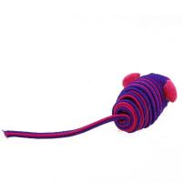 Juguetes de felpa para gatos, ratón falso colorido, sonido chirriante, juguete divertido para morder, 5 piezas - details 3
