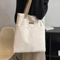 Bolso de mano de hilo de coser para mujer, bolsa de compras de lona que combina con todo, gran capacidad, a la moda - details 3