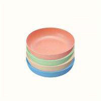 Bolsas de Comida para Gatos Paquete de 4, 13.97cm, Platos de Alimentación y Agua de Plástico PP Antideslizantes Ideal para Gatos, Callitos, y Gatos de Patas Cortas - details 0