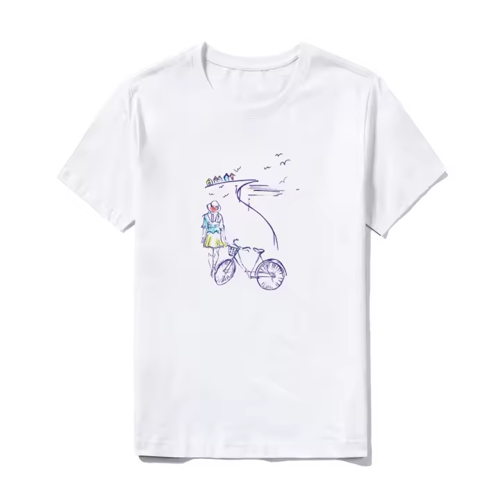 "Camiseta blanca esencial de verano |   Base de algodón crujiente |   Diseño gráfico único |   Hombres/Mujeres Ajuste unisex" - 1