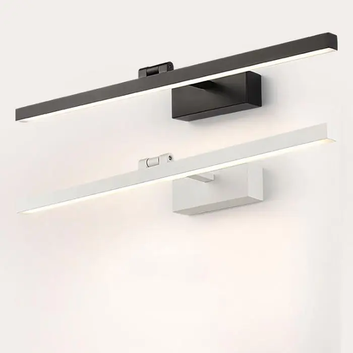 Lámpara LED de pared para espejo de baño, luz moderna de acrílico resistente al agua, AC85-265V, 40cm, 50cm, 70cm, 90cm y 110cm - 1