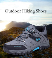 Zapatos de senderismo impermeables para hombre, zapatillas de escalada de montaña, calzado de entrenamiento al aire libre, antideslizante, novedad - details 2