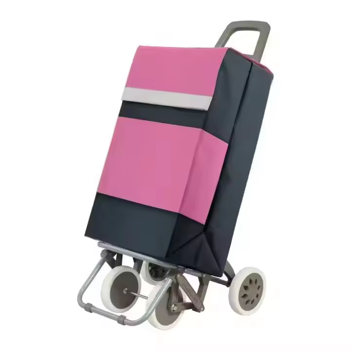 Carrito de Compra Multi Carro Plegable Ligero 90x30x39cm 4 Ruedas Resistentes - Capacidad de Carga 40 Litros - 1
