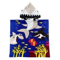 Toallas para niñas pequeñas, capa con capucha, bata de baño de playa, albornoz de microfibra suave para niños, Poncho de piscina, toalla de viñetas de animales - details 16