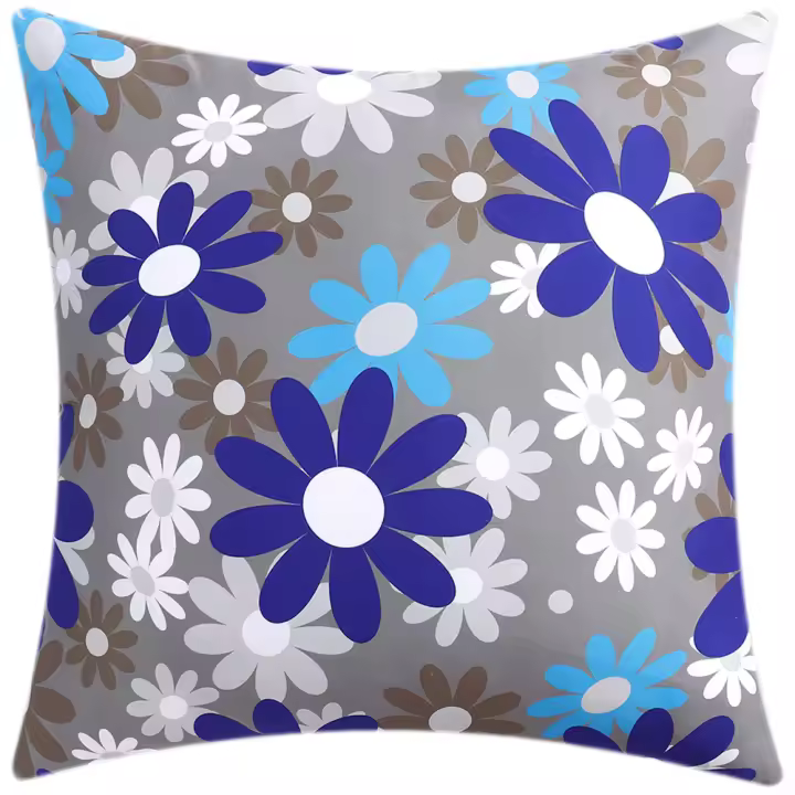Funda de piel de melocotón con estampado de doble cara, almohadilla Lumbar de oficina con patrón, 1 unidad - 1
