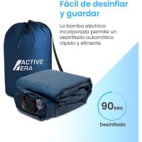Colchón inflable matrimonial - 203 x 152 x 48 cm - con bomba eléctrica incorporada y almohada integrada - colchón inflable - details 25