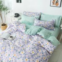 Juego de Ropa de Cama de Moda en Blanco y Verde con Funda de Edredón Nórdica y Funda de Almohada de Tamaño Queen Clásico para Niños Invierno - details 17