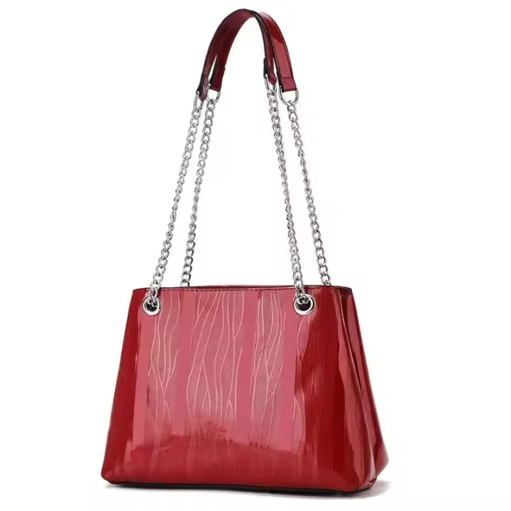 Bolso cruzado de alta gama para mujer, moderno, con apertura y cierre de cremallera, correa de hombro única de gran capacidad, invierno 21590 - 1