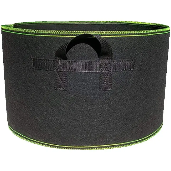 Bolsas de cultivo de 40 galones, contenedor de plantas para macetas de tela no tejida con aireación gruesa y resistente, con asas para jardín - 1