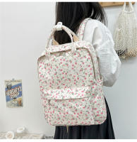 Mochila escolar fresca para mujer, literaria y artística, versátil, con flores informales, para niña y estudiante, novedad de 2024 - details 14