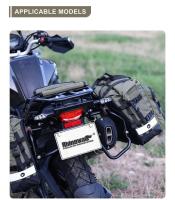 Rhinowalk-alforja lateral para Motor de motocicleta, 20L, 1 o 2 uds., Universal, impermeable, bolsa interior extraíble, alforja Lage - details 15