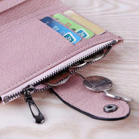 Cartera de Mujer Corta de Lujo PU Cuero Bolso Pequeño Elegante con Bolsillo para Tarjetas Monedero para Mujeres - details 14