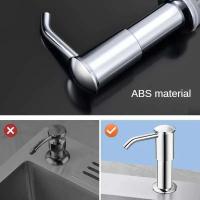 Dispensador de jabón líquido para fregadero de mano con tubo de extensión instalado a presión del fregadero, bomba de cocina - details 4