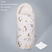 Saco de dormir para bebé de 0 a 6 meses, sobres para recién nacidos, envolturas para bebé, 2,5 TOG, diseño de capullo de algodón suave, Protector de cabeza y cuello - details 24