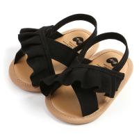 Sandalias de Punta abierta con volantes para niña, recién nacida, primavera y verano - details 17