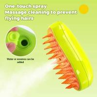Cepillo De Baño Para Gatos Eléctrico Con Agua Suave De Silicona Adecuado Para Crías Y Mascotas Cepillo De Pelaje Y Desplomado Para Gatos - details 2