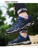Zapatos de senderismo de marca para hombre, calzado de escalada de montaña transpirable, calzado de entrenamiento cómodo para exteriores, zapatillas deportivas antideslizantes para senderismo - details 18