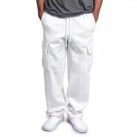 Pantalones cargo informales para hombre, pantalones con múltiples bolsillos a la moda, pantalones para hombre - details 6