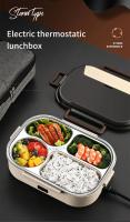 Fiambrera Eléctrica con Calefacción Bento de Acero Inoxidable Portátil para el Hogar - details 2