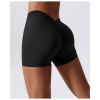 Pantalones de yoga elásticos y abrasivos, pantalones ajustados para fitness, levantamiento de cadera y abdomen, pantalones para correr - details 3