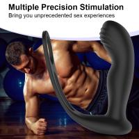 Vibrador Anal 3 en 1 Estimulador de Prostatea y G Spot para Hombres 10 Velocidades - details 1