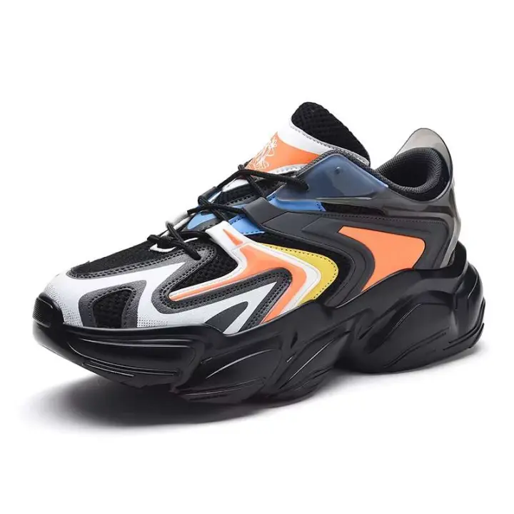 Modelo: Zapatos deportivos de tacón alto de diseñador de lujo para correr, color blanco, a la moda, de calidad, para hombre, precio bajo para mujer 2025 - 1