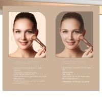Espejo de maquillaje con luz LED, espejo de maquillaje, espejo de mesa giratorio, plegable y ajustable de 180°, adecuado para sala de estar, salón de belleza, SPA y hotel, espejo de maquillaje portátil - details 5