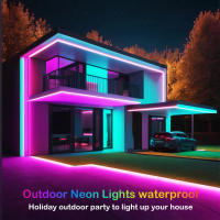 GAHADA Tela LED RGB IC Moderna Control Remoto de 24 Botones Impermeable Color de Sueño Addressable - details 7