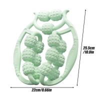 Rodillo masajeador redondo para cintura, anillo para músculos abdominales, Clip para pierna, tubo de estufa para limpiar los meridianos, herramientas portátiles de masaje para celulitis - details 11
