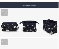 Bolsa de maquillaje con flamencos para mujer, neceser de viaje para artículos de aseo personal, portátil, organizador de gran ca - details 1