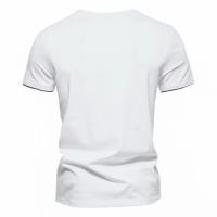 Camiseta Henley de Manga Corta para Hombre en Verano Cuello en V, Ajuste Delgado, Transpirable para Deportes y Fitness - details 9
