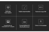Bolsa de viaje de negocios para hombres, bolsa para computadora portátil de 16 pulgadas, almacenamiento multicapa, interfaz USB, correa de fijación de varilla de tracción - details 1