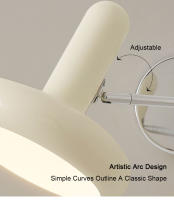 LEFANGXING Lámpara de Pared Retráctil 20CM Brazo de Rocer para Dormitorio, Sala de Estar - details 11