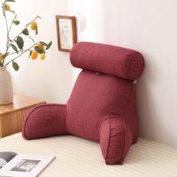 Cojín para sofá con reposabrazos desmontable, almohada de lectura para cama, coche, oficina, silla de apoyo, refinado - details 10