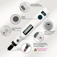 Herramienta Rotativa Inalámbrica, Kit De Mini Multiherramienta Rotativa MRT22DC De 3,7V Li-ion Con Velocidad Variable, Kit De Accesorios De 40 Piezas, Amoladora Rotativa Eléctrica Para Bricolaje, Pulido, Limpieza Y Grabado. - details 2